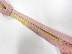 正絹　手組帯締め